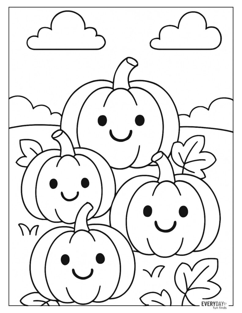 halloween coloring pages pumpkins