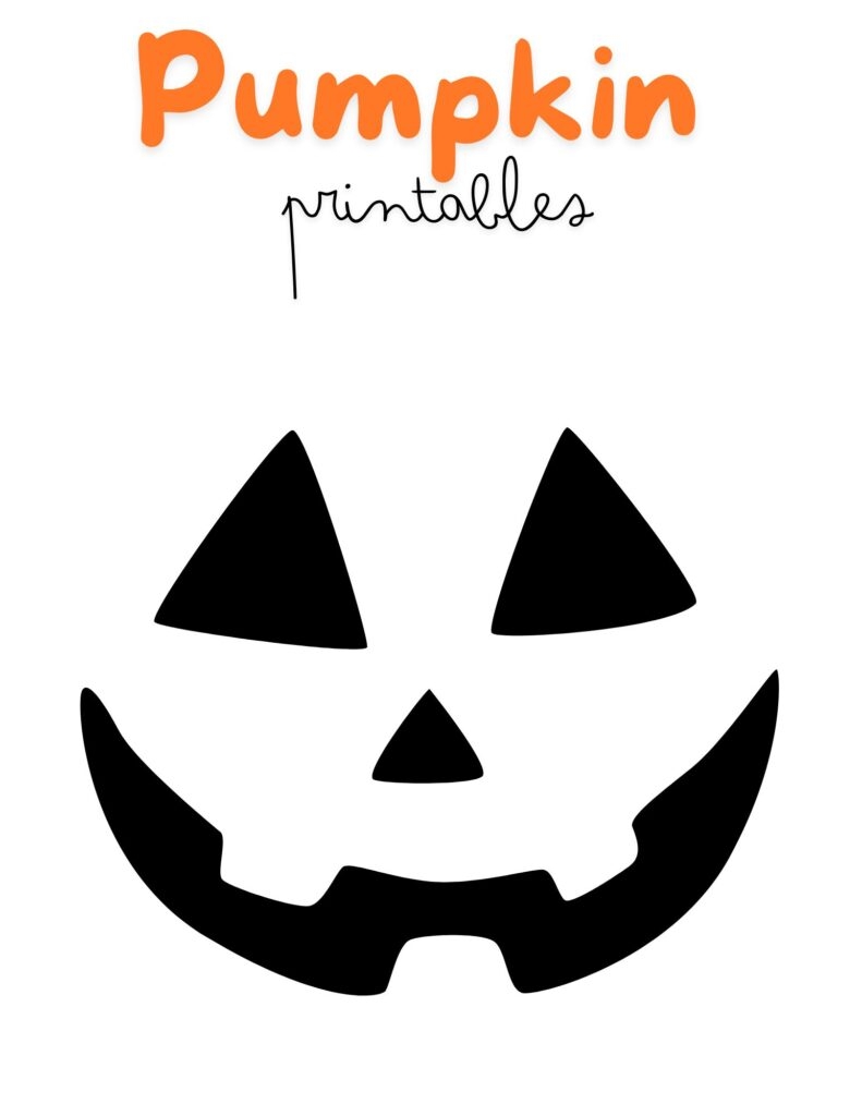 Pumpkin Craft Printable Fun And Easy Activities For Fall Creativity