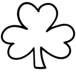Shamrock Templates To Print Crafty Morning
