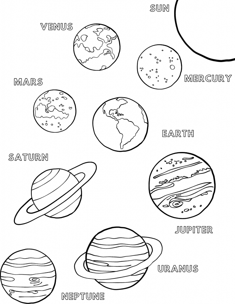 space theme coloring pages space theme coloring pages