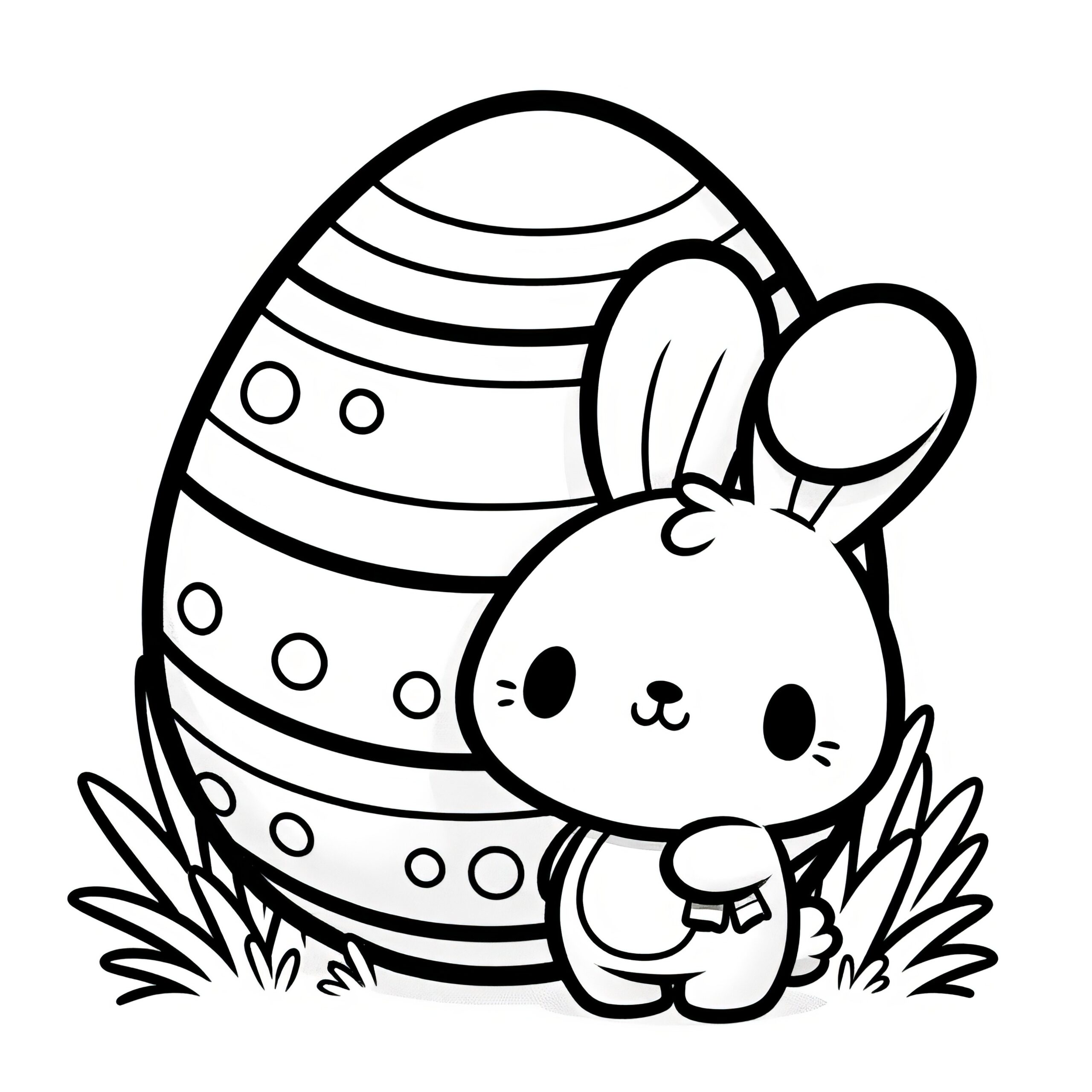 free easter colouring in pages