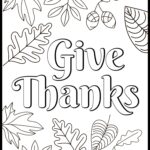 Thanksgiving Coloring Pages Free Printable For Kids 