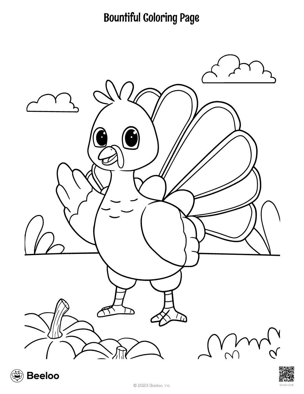 thanksgiving coloring sheets preschool