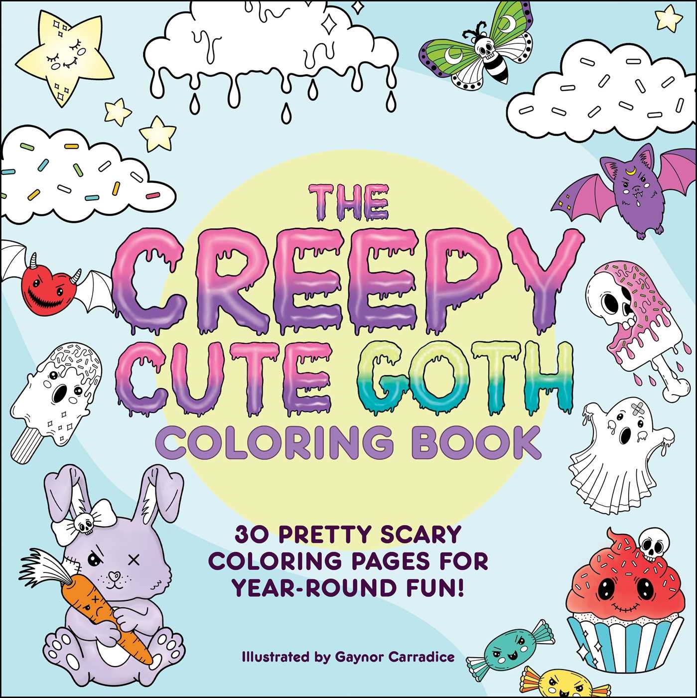 The Creepy Cute Goth Coloring Book Book By Gaynor Carradice Official Publisher Page Simon Schuster The Creepy Cute Goth Coloring Book Book By Gaynor Carradice Official Publisher Page Simon Schuster