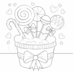 THE CUTEST Candy Coloring Pages Cassie Smallwood