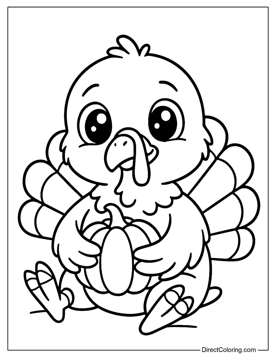 turkey coloring sheets free