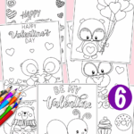 Valentine s Day Coloring Sheets OhMy Creative Shop