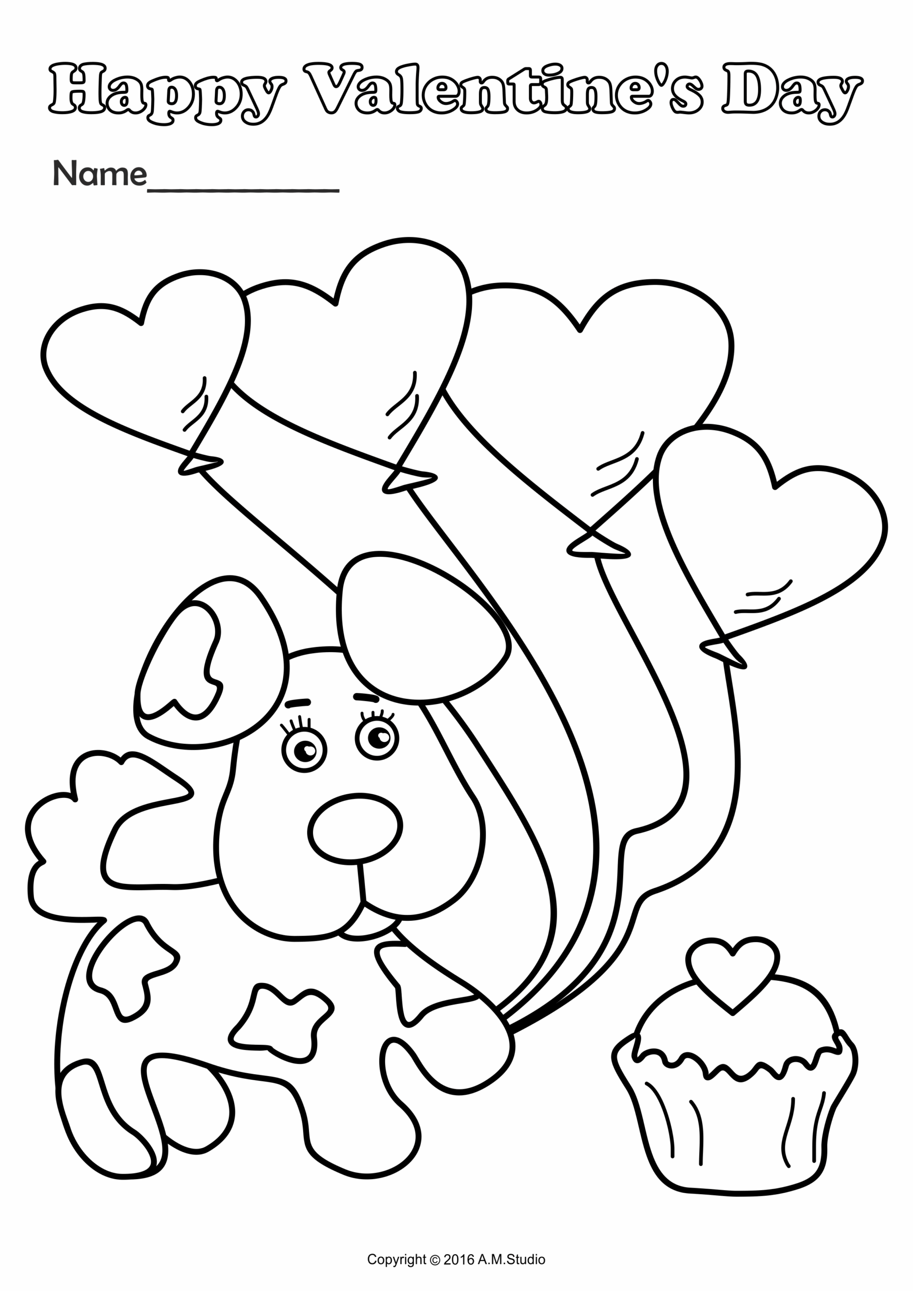 valentines coloring sheets printable