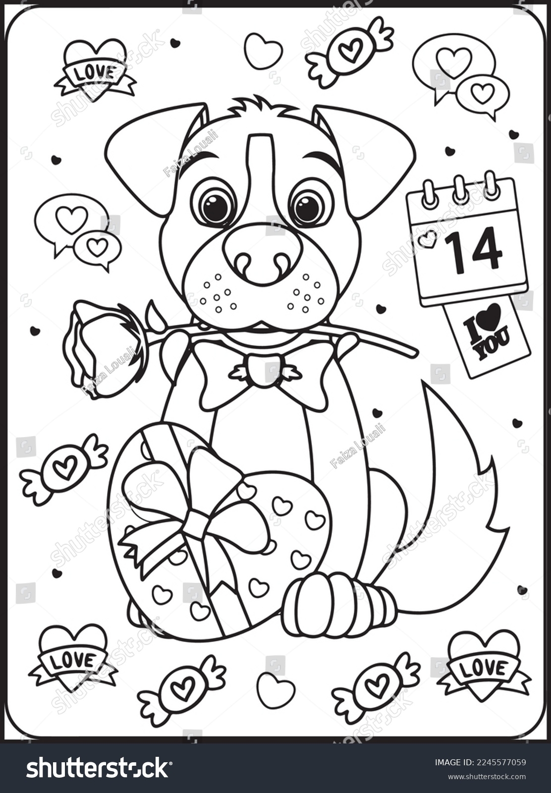 pictures to color for valentine's day pictures to color for valentine's day