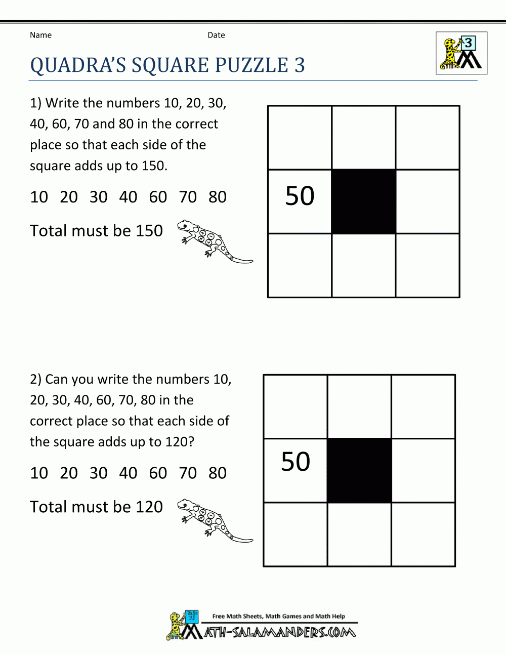 3rd Grade Math Puzzles Worksheets 3rd Grade Math Puzzles Worksheets