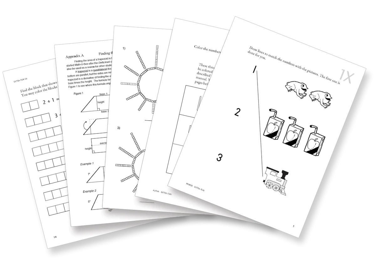 math us see worksheets math us see worksheets