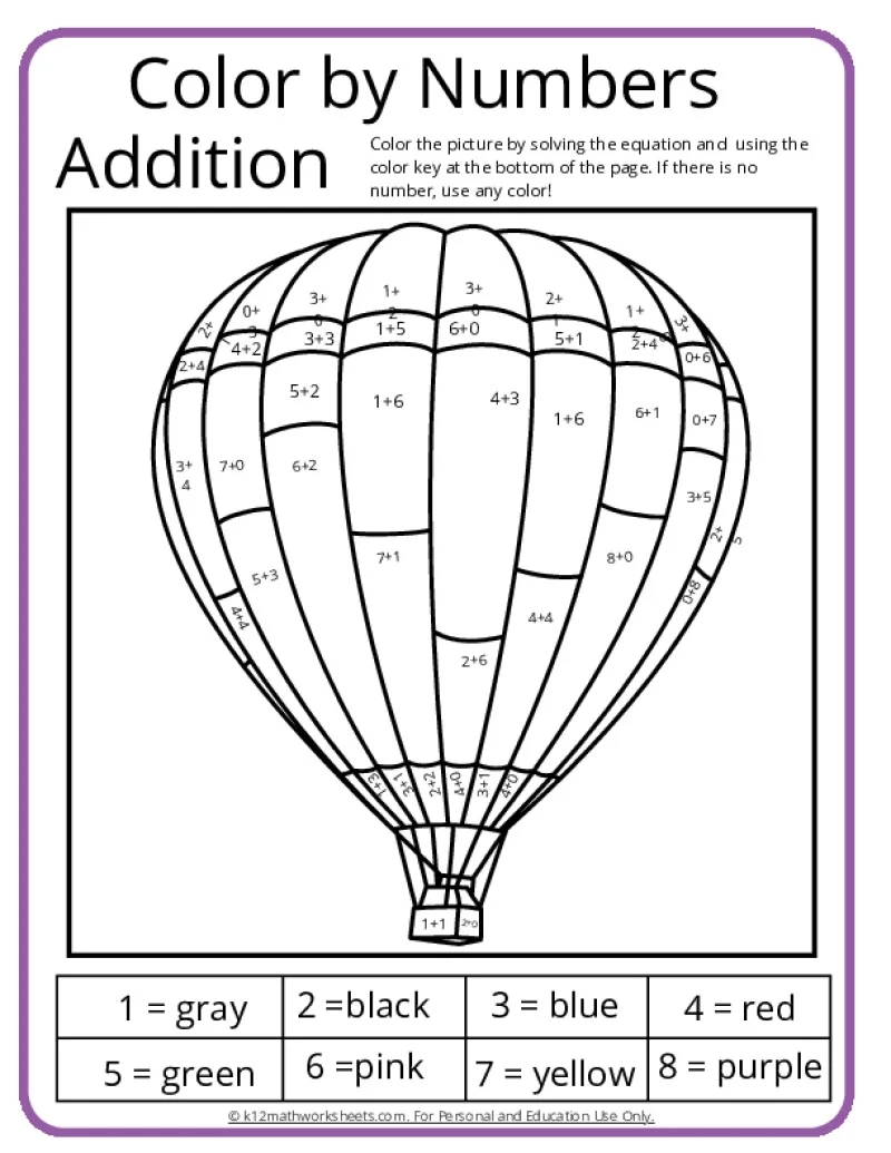 math paint by numbers worksheet math paint by numbers worksheet