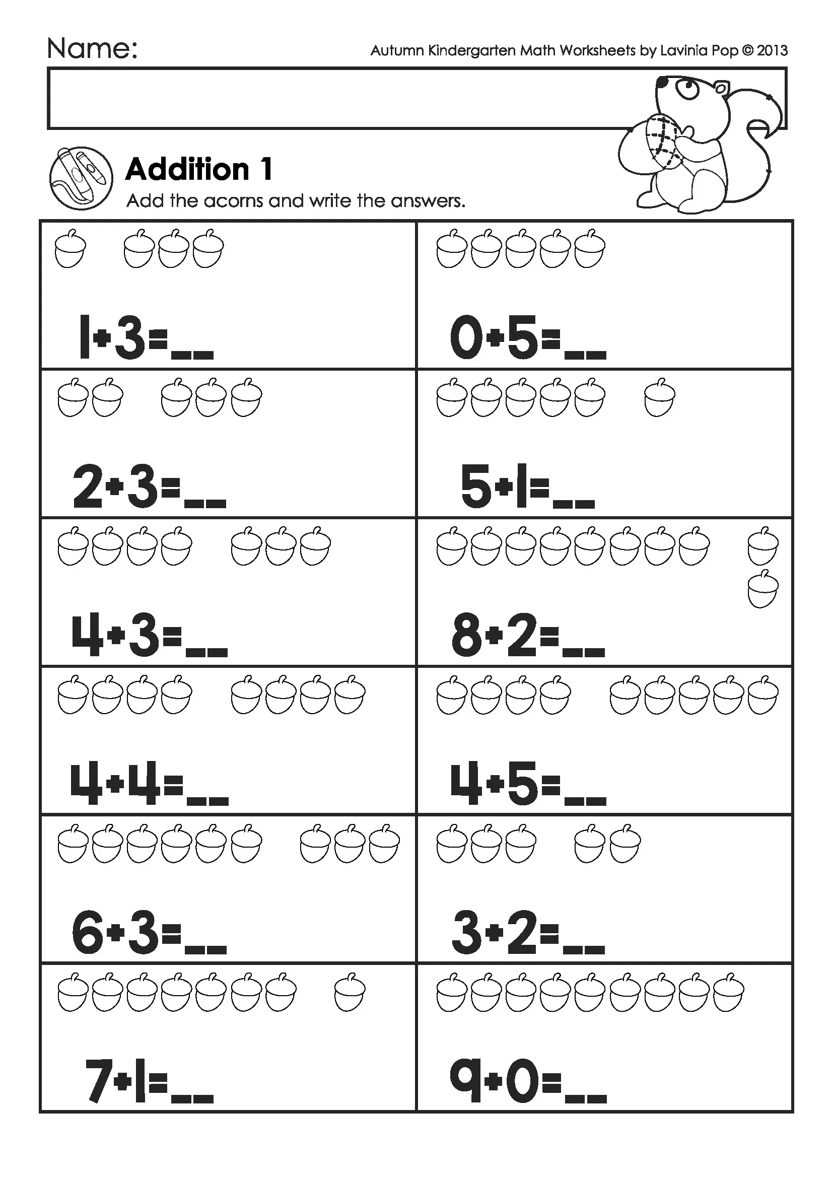 kindergarten math worksheets kindergarten math worksheets