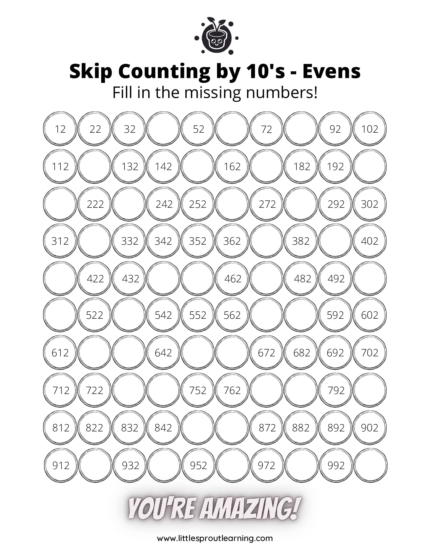 Best Grade 2 Math Worksheets Little Sprout Art Best Grade 2 Math Worksheets Little Sprout Art