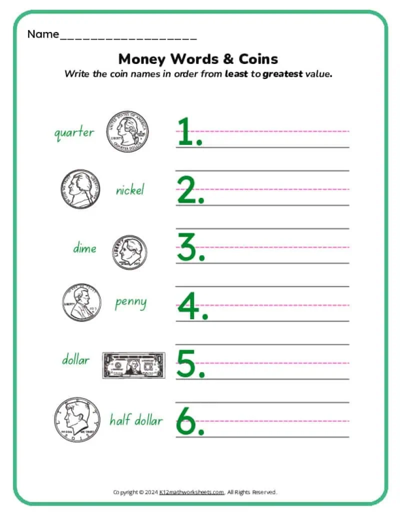 Consumer Math Worksheets K12 Math Worksheets