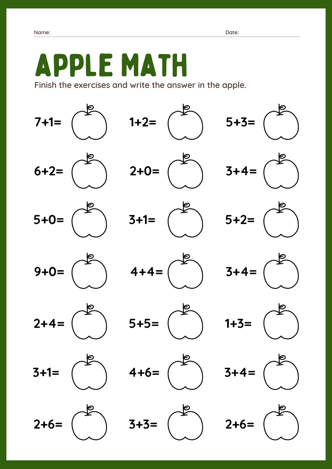 Customize 1 795 Kindergarten Math Worksheets Templates Online Canva Customize 1 795 Kindergarten Math Worksheets Templates Online Canva