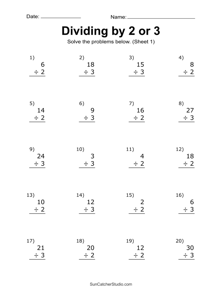 Division Worksheets Problems Free Printable Math Drills Free Printables Lettering SVG Files Tools Apps