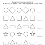 Easy Pattern Worksheets For Preschool And Kindergarten FREE Printables ABCmouse
