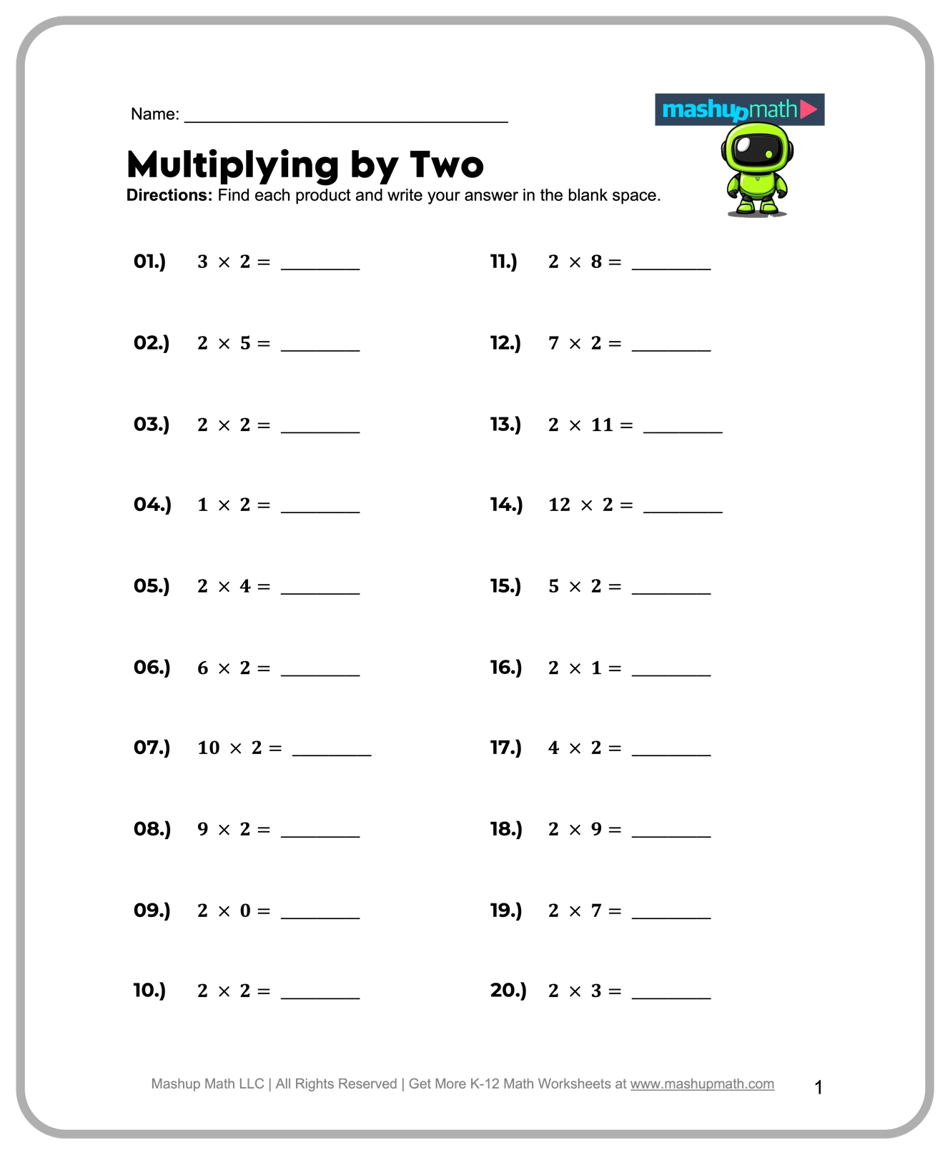 math for class 2 worksheets