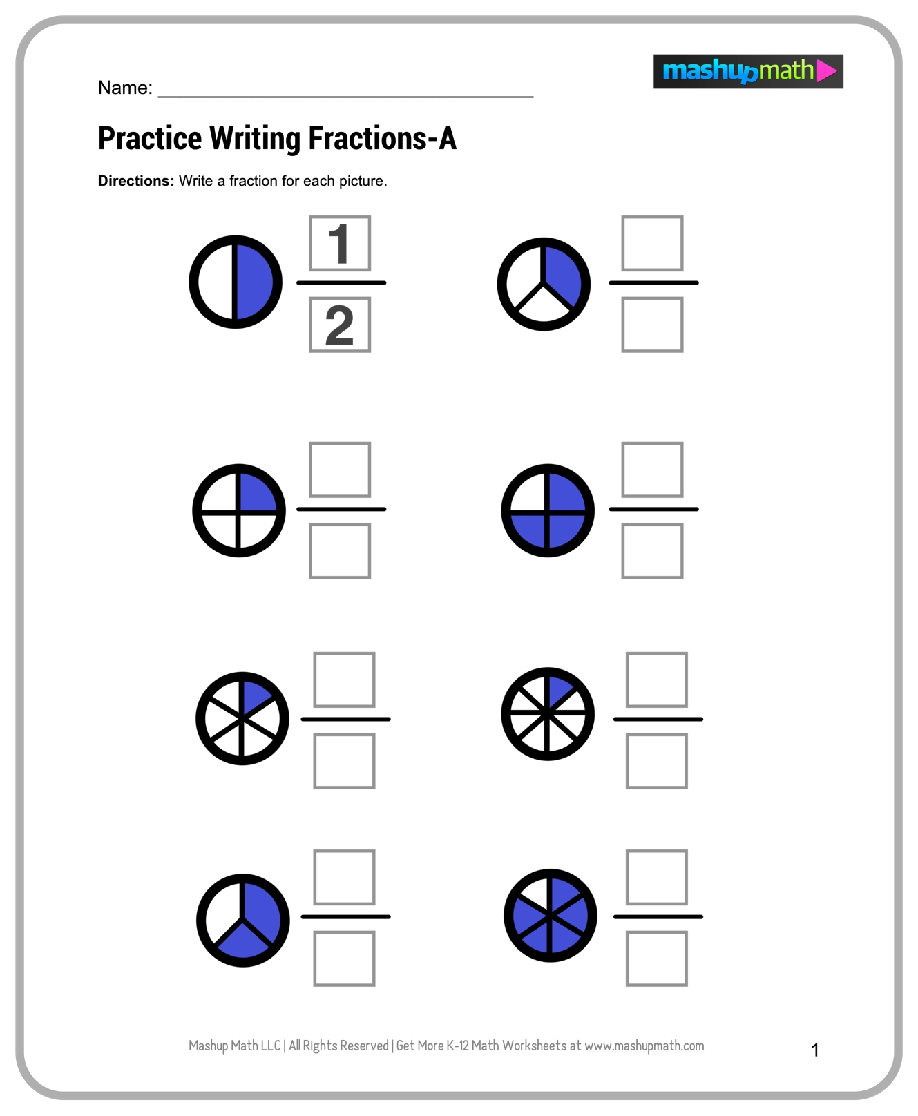 Free 2nd Grade Math Worksheets Printable W Answers Mashup Math