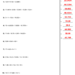 Free Adding Subtracting Decimals Worksheets Common Core Sheets