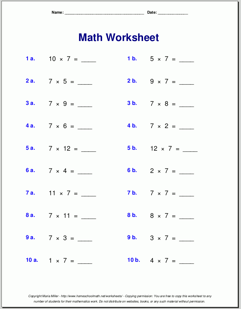 7 grade math worksheets 7 grade math worksheets
