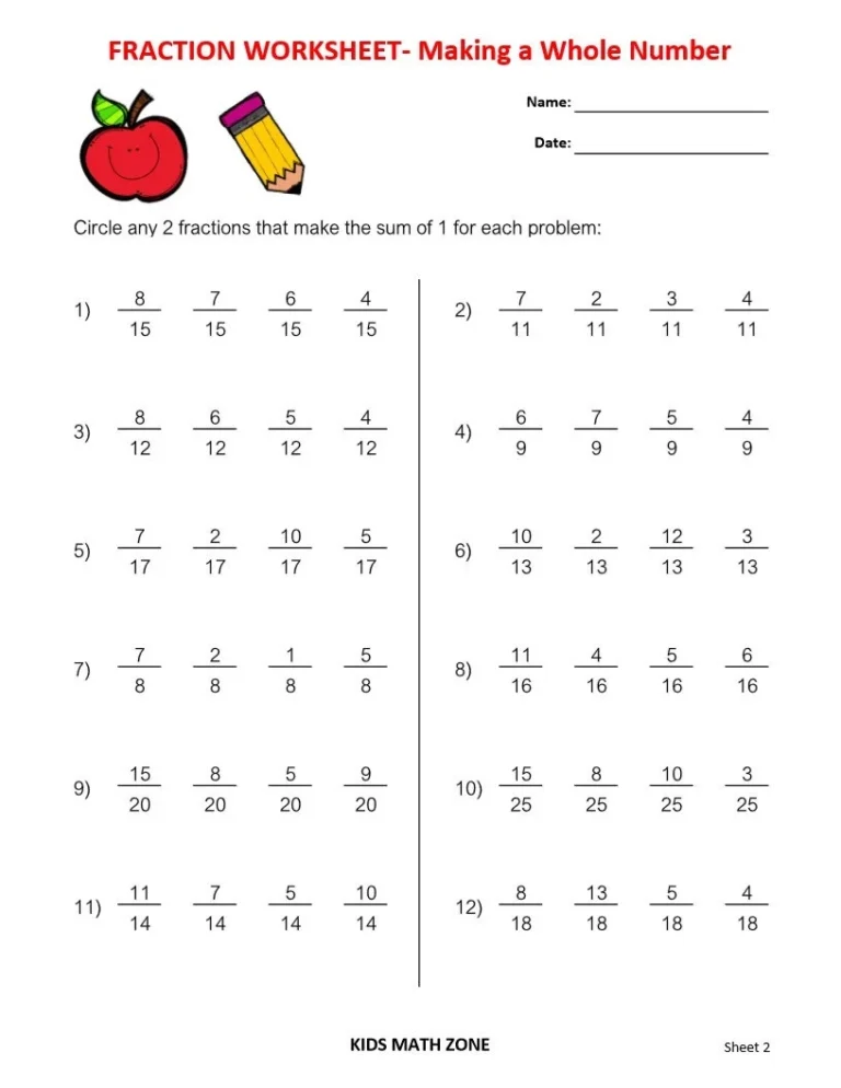 Grade 2 Math Workbook 110 Addition Multiplication Fractions printable homeschool Etsy