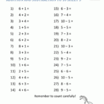 Kindergarten Addition And Subtraction Worksheets