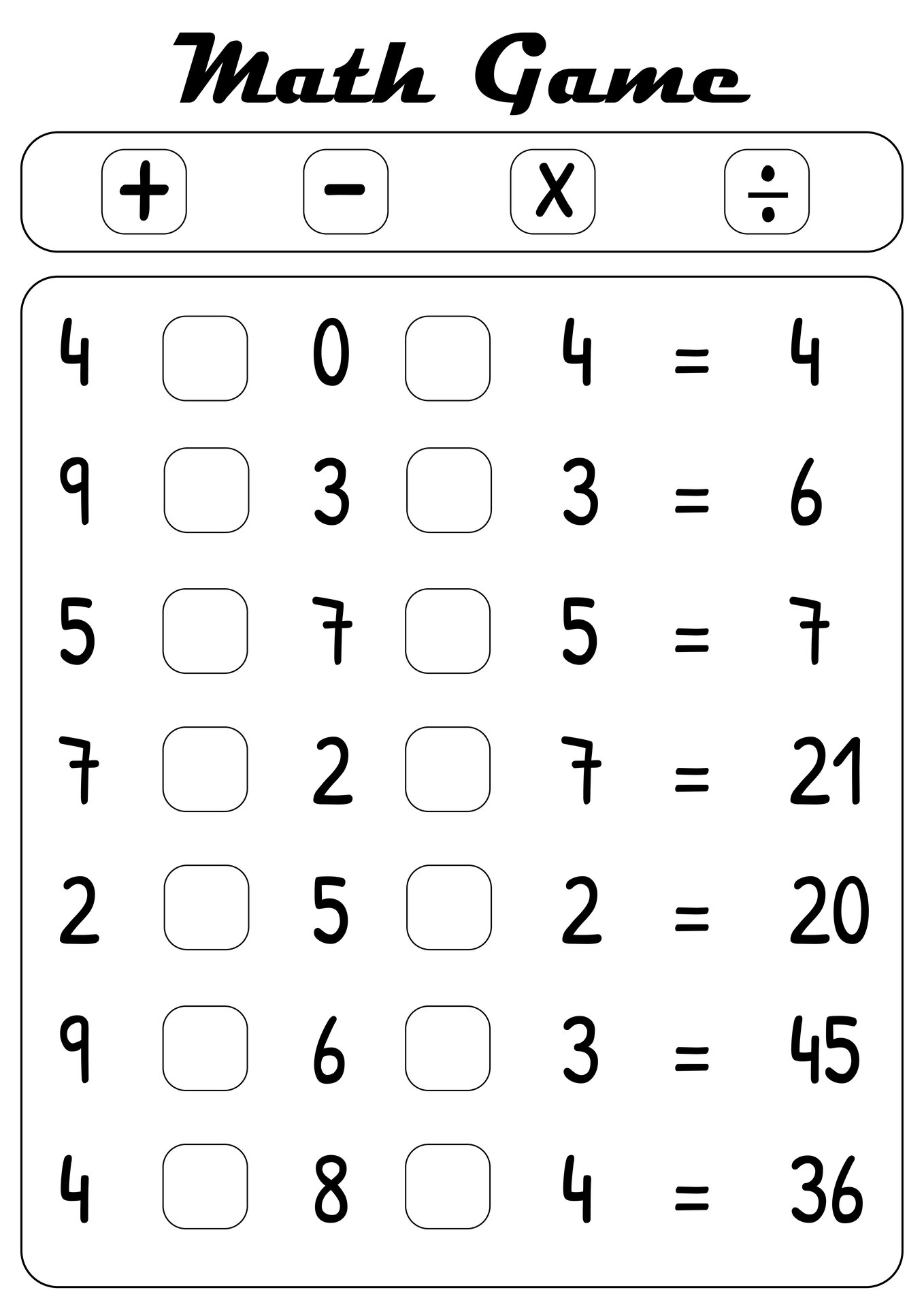 Math Board Games 10 Free PDF Printables Printablee