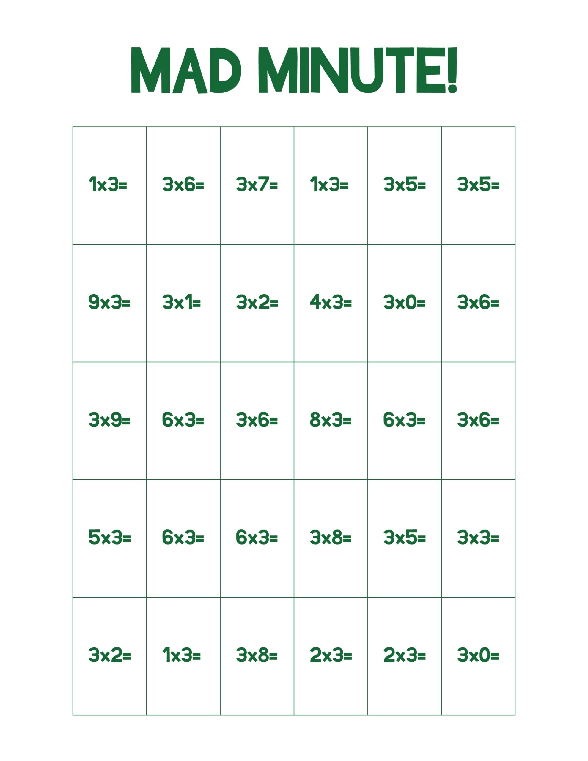 Math Games Worksheets Ideas Learning Printable