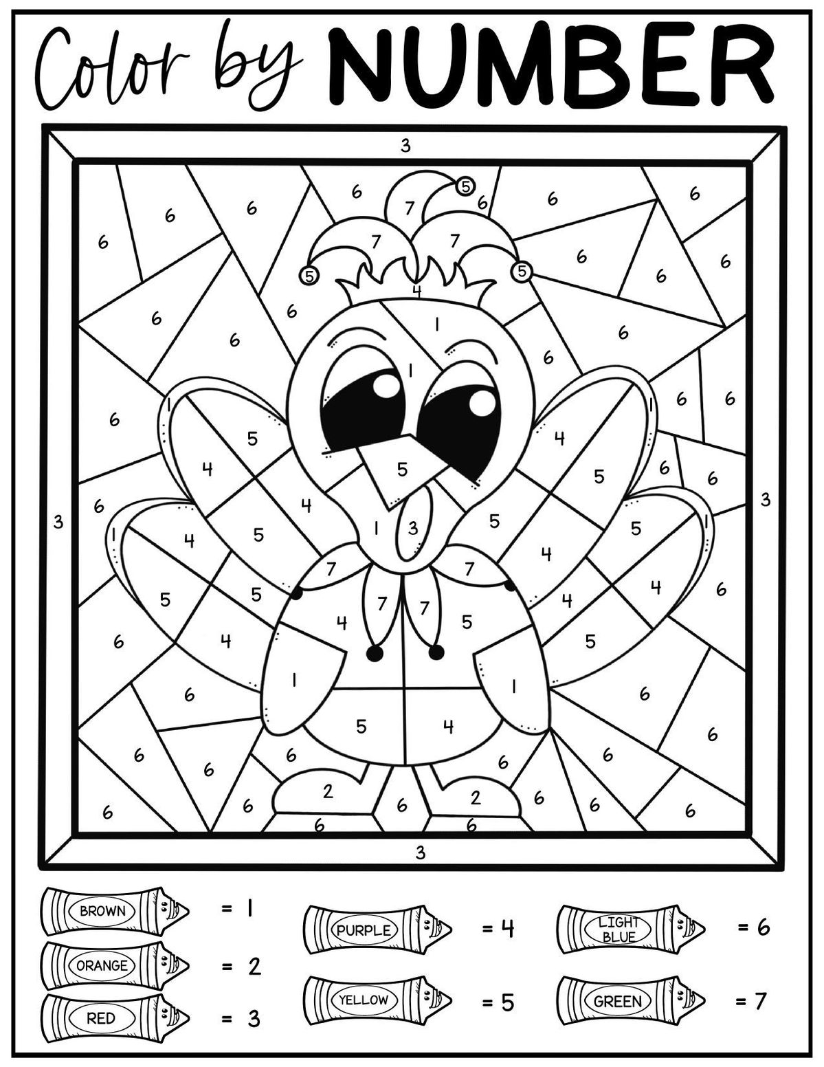 thanksgiving math worksheets