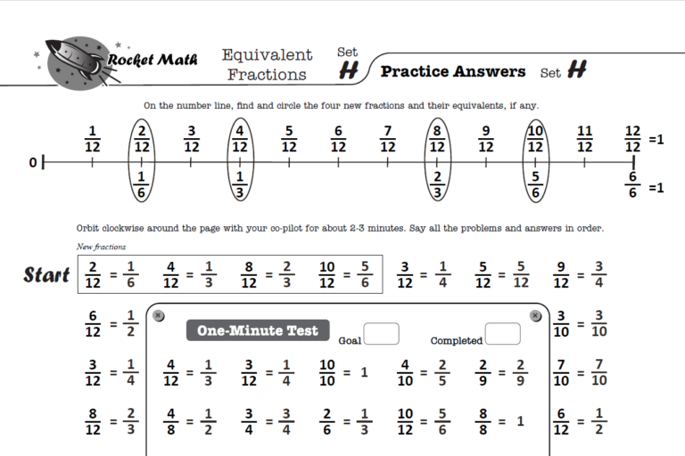 Math Worksheets For Kindergarten 1st 2nd 3rd 4th Grade Rocket Math