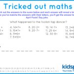 Maths FREE Printable April Fools Day