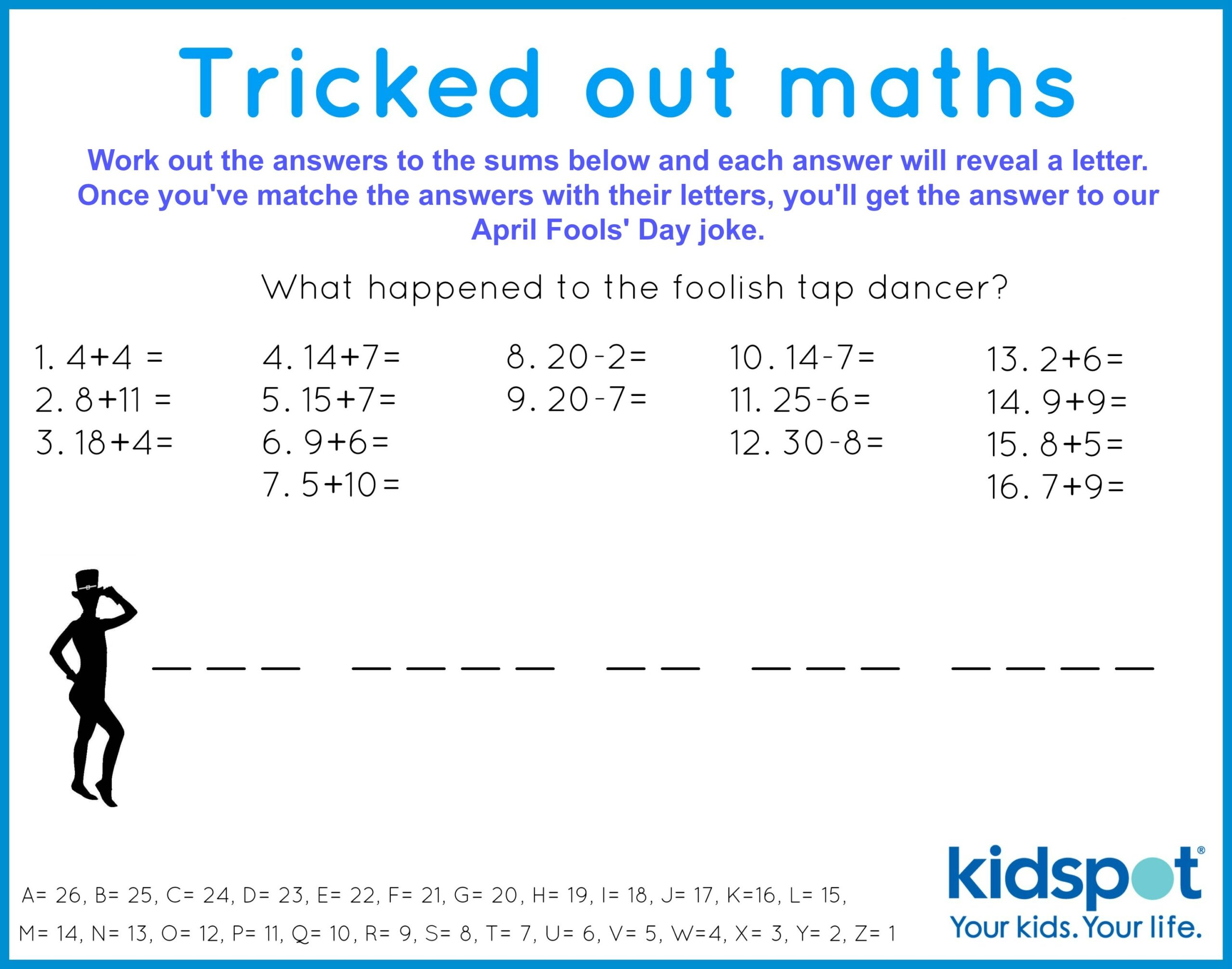aprils fools math worksheet 4th grade aprils fools math worksheet 4th grade