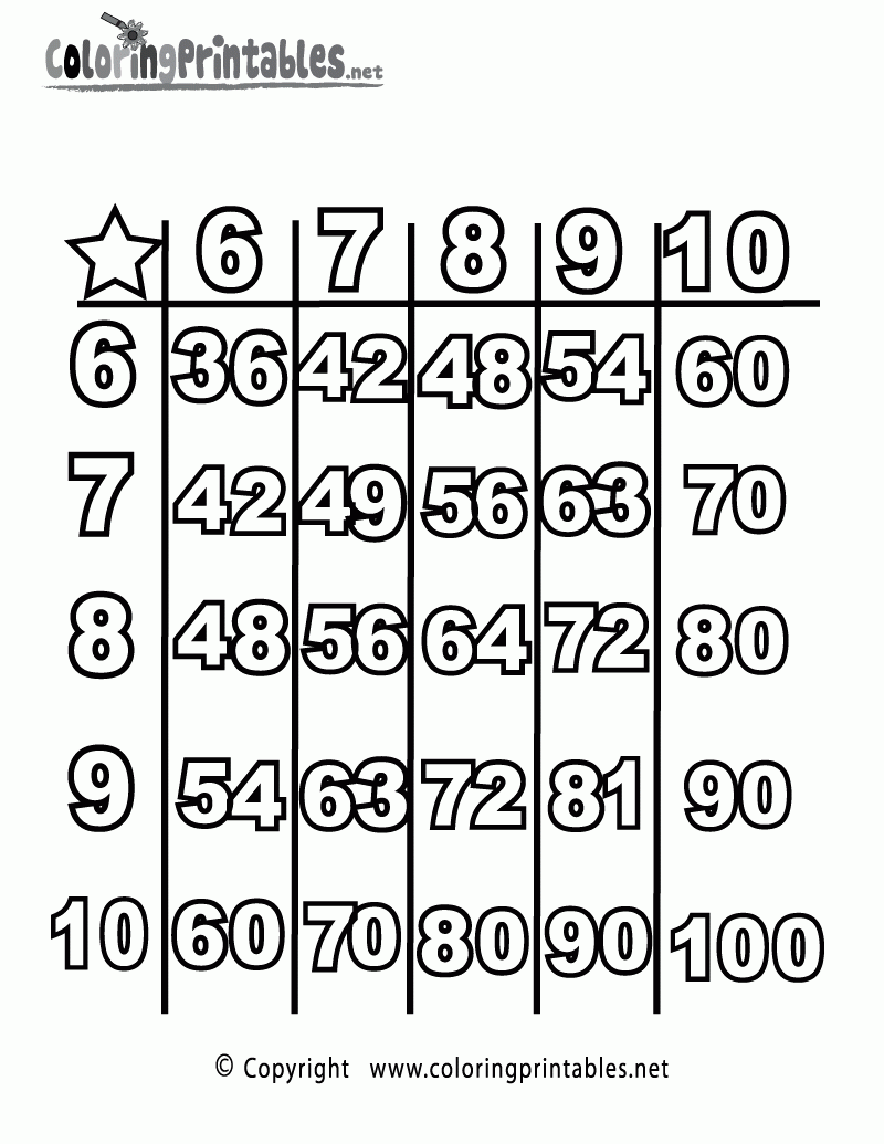 math coloring worksheets