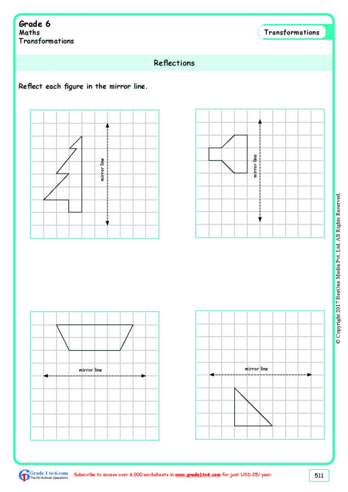 Reflecting Shapes Worksheet Printable Art Activities Reflecting Shapes Worksheet Printable Art Activities