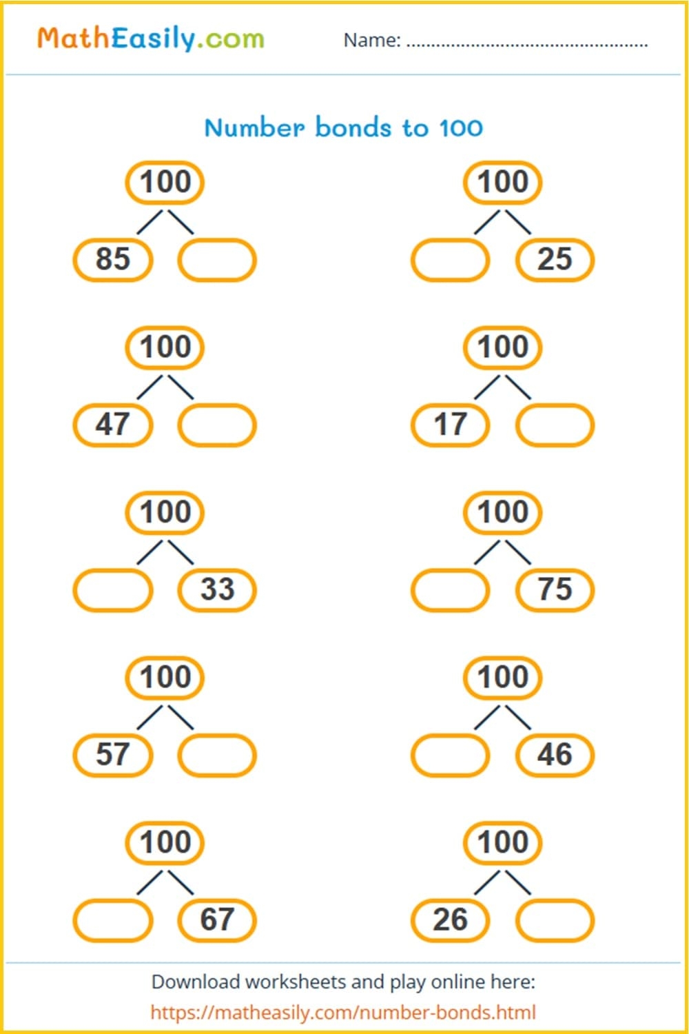 Second Grade Math Worksheets PDF Free Download