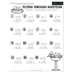 Spring Early Finishers 2nd Grade Math Add To 1000 Flying Through Addition Lucky Little Learners