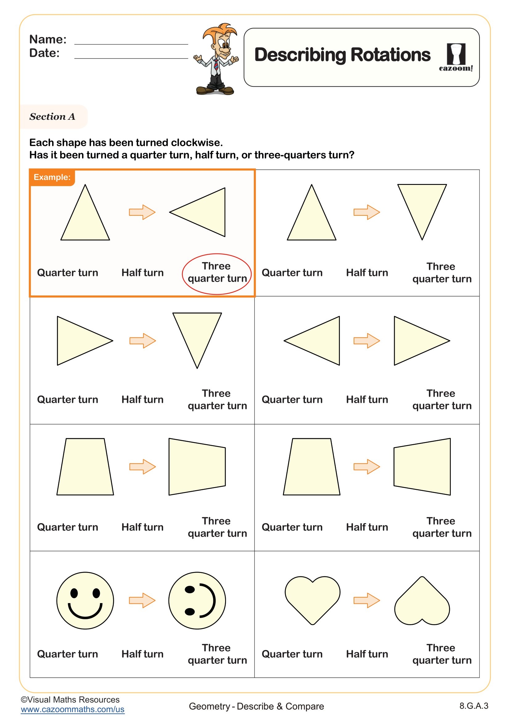 Title Worksheet sep Printable PDF 8th Grade Geometry Worksheet Title Worksheet sep Printable PDF 8th Grade Geometry Worksheet
