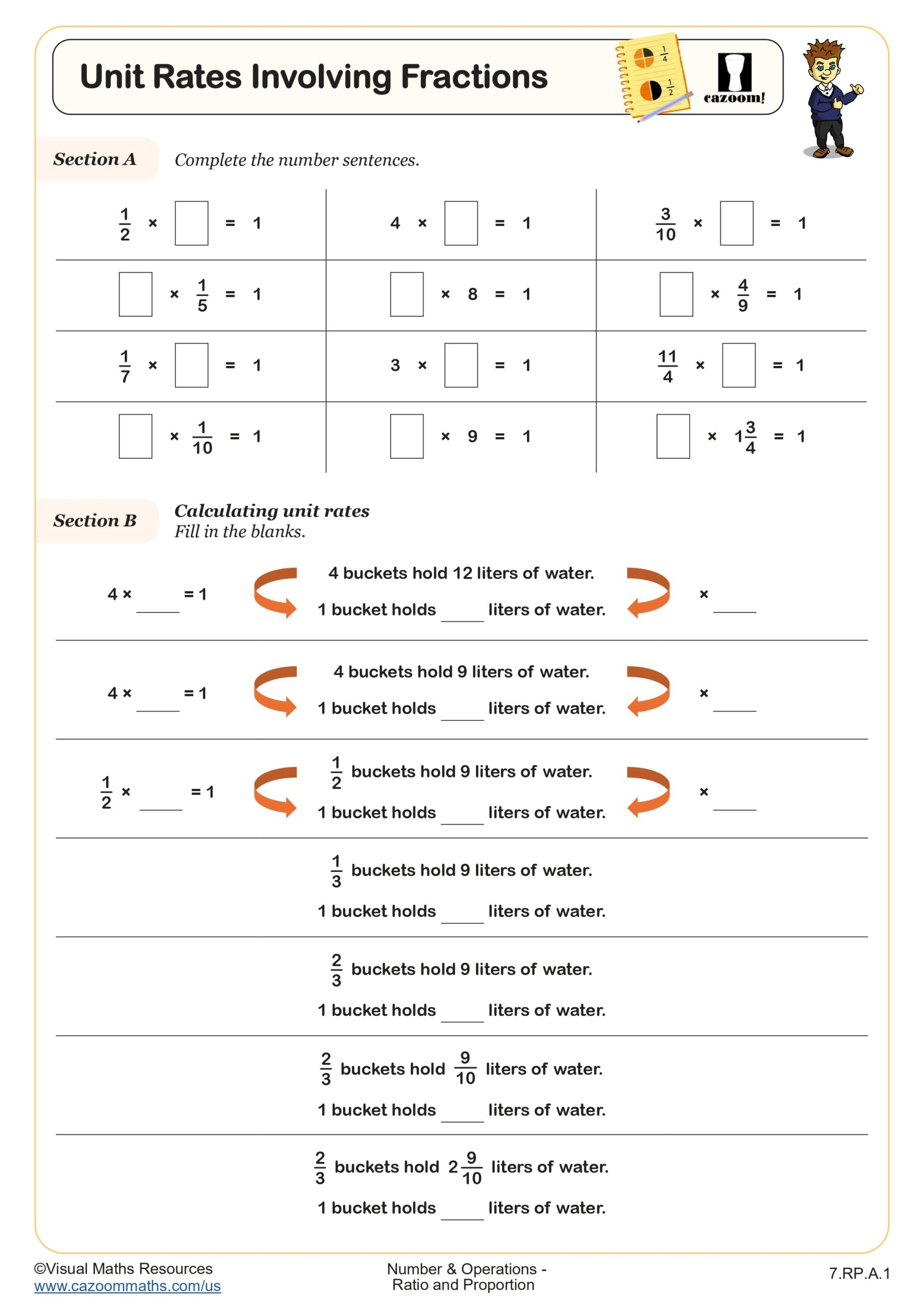 Unit Rates Involving Fractions Worksheet Fun And Engaging 7th Grade Math I Number Worksheet Unit Rates Involving Fractions Worksheet Fun And Engaging 7th Grade Math I Number Worksheet